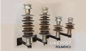 Line post polimérico